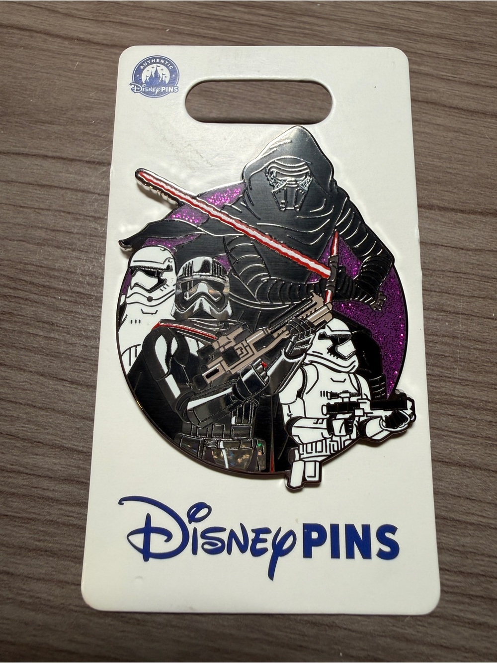 Disney Pins Kylo Ren and Captain Phasma
